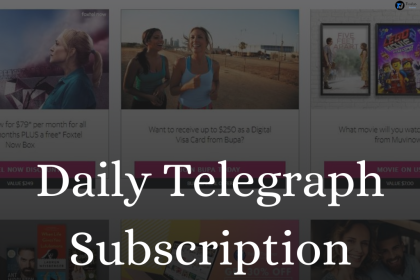 Daily Telegraph Subscription