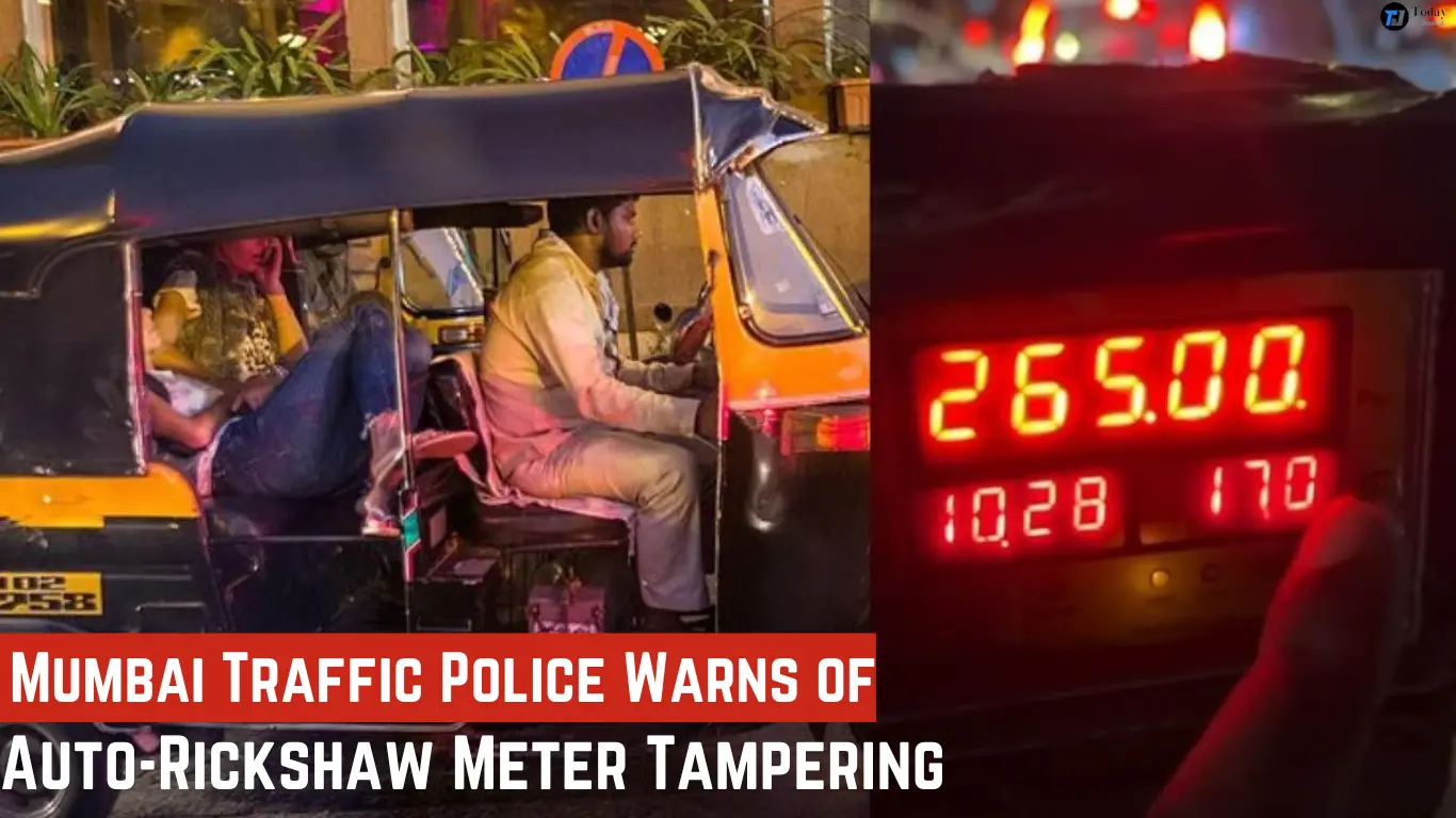 Mumbai Traffic Police Warns of Auto-Rickshaw Meter Tampering